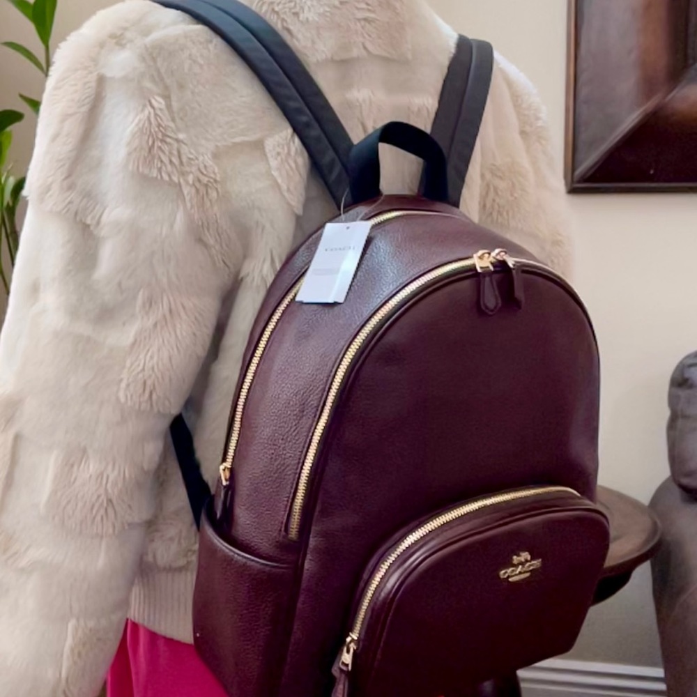 ✅ NEW “COACH” 💯% Authentic Leader Backpack